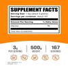 BulkSupplements.com Glycine Powder - Glycine Supplements, Amino Acid Supplement - Unflavored & Gluten Free, 3g per Serving, 500g (1.1 lbs) (Pack of 1) view 2