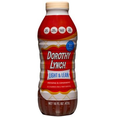 Dorothy Lynch Salad Dressing | Sweet & Spicy | Thick & Creamy | Salads, Dips, Sauces, Marinades | French Style Condiment | Tangy | Gluten Free | No Trans Fat | USA Made (Light & Lean, 16 oz (2 Pack))