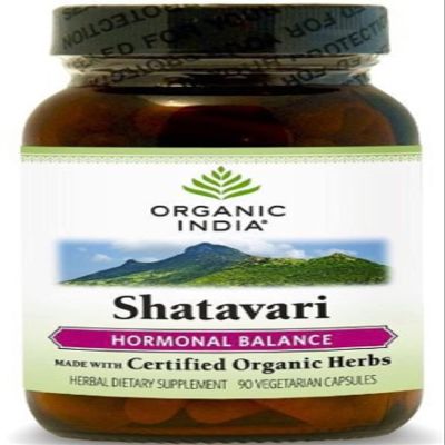 Organic India Shatavri Formula - 90 Vegetarian Capsules