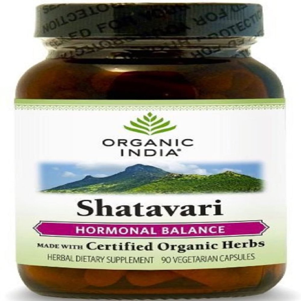 Organic India Shatavri Formula - 90 Vegetarian Capsules