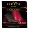 Heidi Grand' Or Cranberry Dark Chocolate Bar 80g (12-pack) view 1