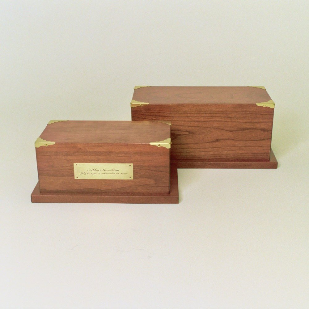 Simplicity Solid Wooden Urn
