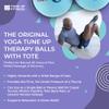YOGA TUNE UP Therapy Balls in Tote by Tune Up Fitness - Massage Balls for Trigger Point, Pressure Point & Myofascial Release - Use as Single or Peanut Ball for Pain Relief & Relaxation (Aqua Blue) view 2