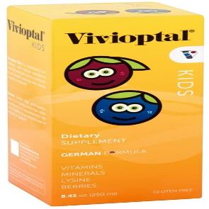 Vivioptal Kids, Liquid Multivitamin & Multiminerals Supplement, Berries, 8.45 Fl Oz
