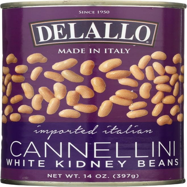 DeLallo Cannellini Beans 14.0 OZ (Pack of 6)