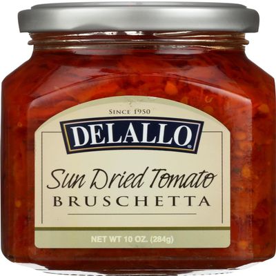 DeLallo Sun Dried Tomato Bruschetta 10.0 OZ (Pack of 2)