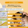 BrainChild B-Complex Liquid - High-Potency Methylated B Vitamins for Energy, Stress & Mood, Non-GMO, Vegan, Gluten-Free, Lemon - 16oz view 2