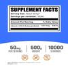 BulkSupplements.com Vitamin D3 Powder - Cholecalciferol, Vitamin D Supplements, 5000 IU - Gluten Free, 50mg (125mcg of Vitamin D3) per Serving, 500g (1.1 lbs) (Pack of 1) view 2