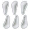 Pedag T-Form | German Made | Metatarsal Foot Pads for Pain Relief | Anatomically Correct | Vegetable Tan Leather | Self Adhesive | White | Size Large, Fits US W11-13 /US M 8-10 | 3 Pairs view 1