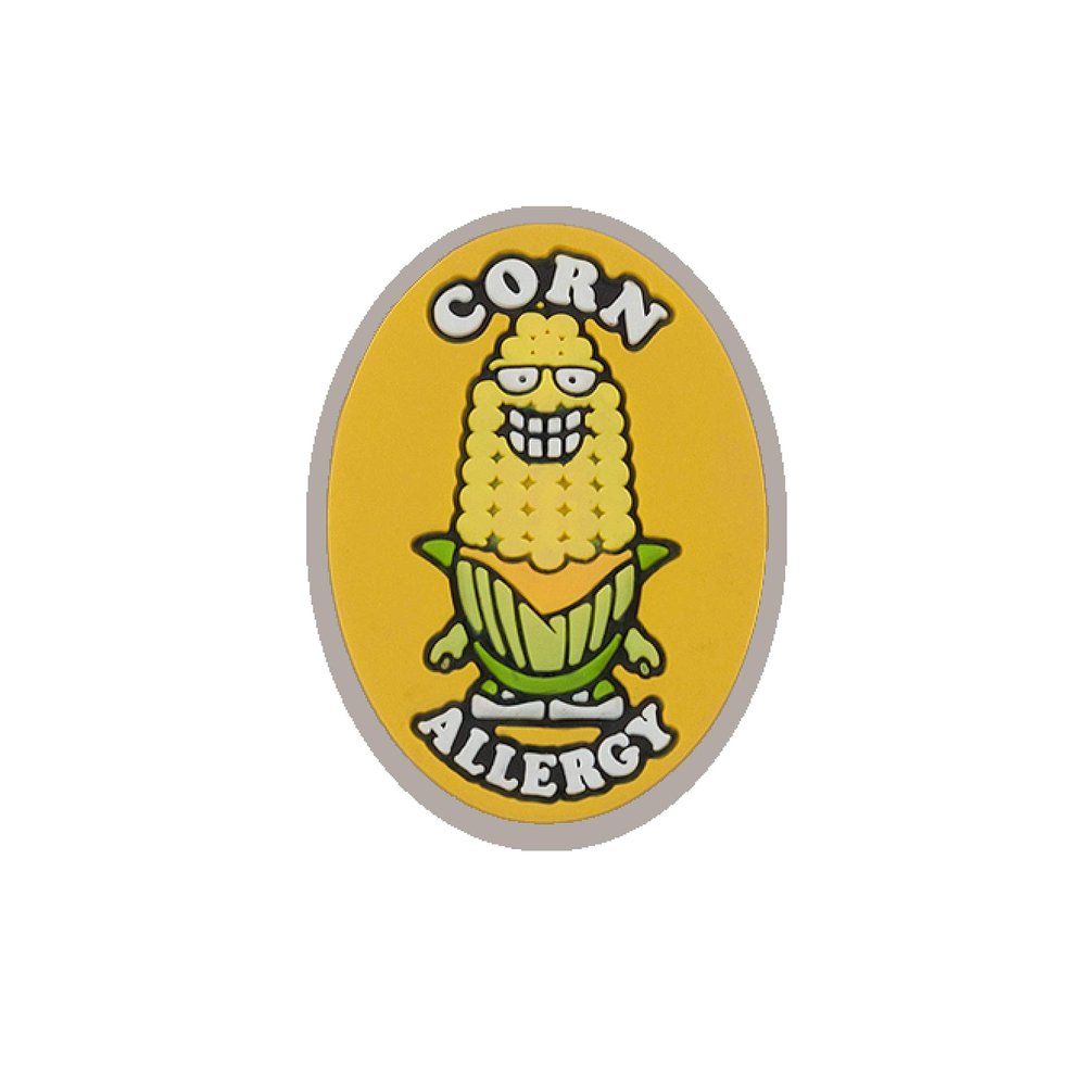 AllerMates Medical Alert Corn Allergy Charm