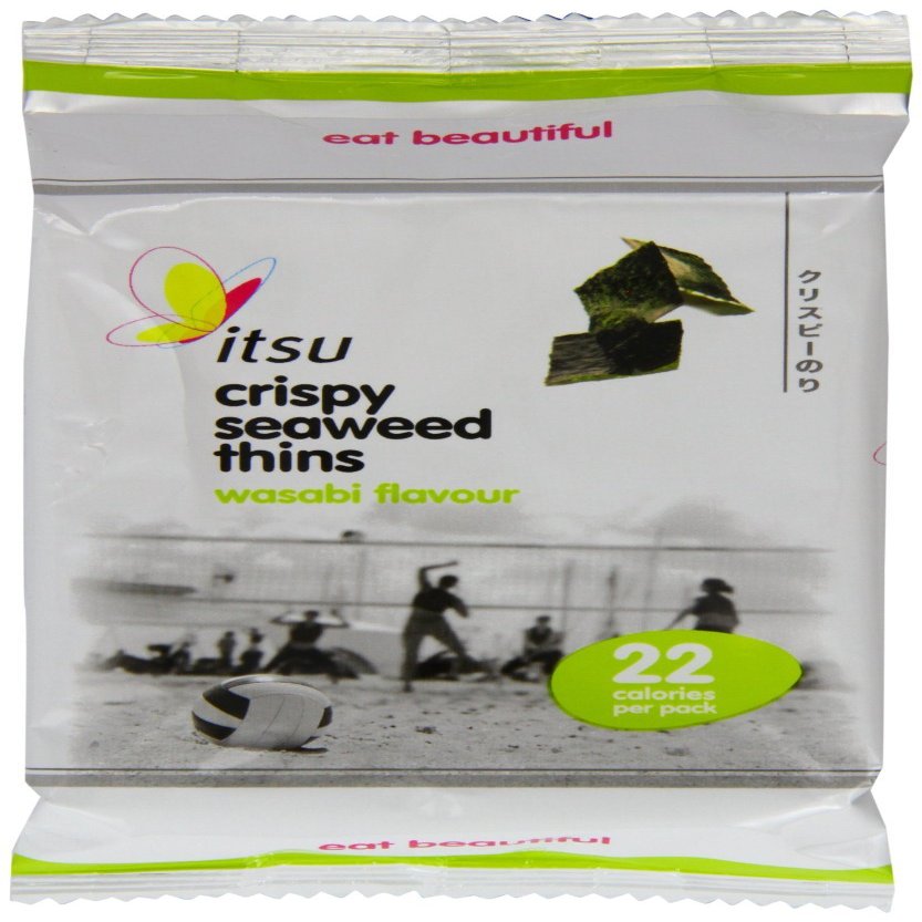 Itsu Seaweed Thins Wasabi 5 g x 1