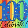 3" Round ~ 100th Celebrate Birthday ~ Edible Cake/Cupcake Topper!!! view 1