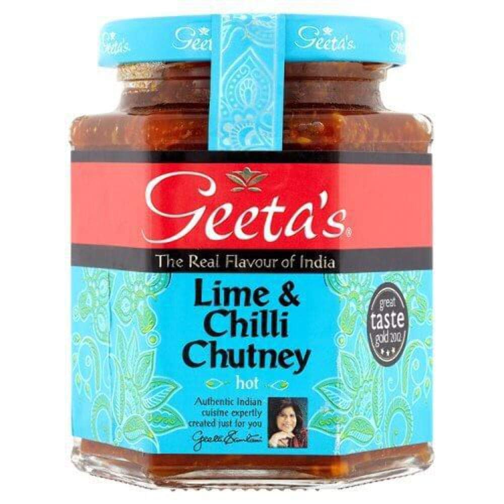 Geeta's Lime & Chilli Chutney 310g