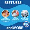 10 Pack of 6 x 9 White Non Scratch Non-Woven Pads for Buffing Cleaning Polishing and Multi Purpose Use in Your Home Workshop or DIY Garage Shop view 4
