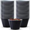 Hanna K. Signature Collection Black Plastic Cups 18 Oz. Solid Color Premium Heavy Weight Disposable Party Cups 600 Count - Elegant & Durable, Perfect for Parties, Weddings & Everyday Use view 1