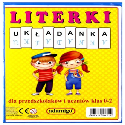 Adamigo Literki Ukladanka