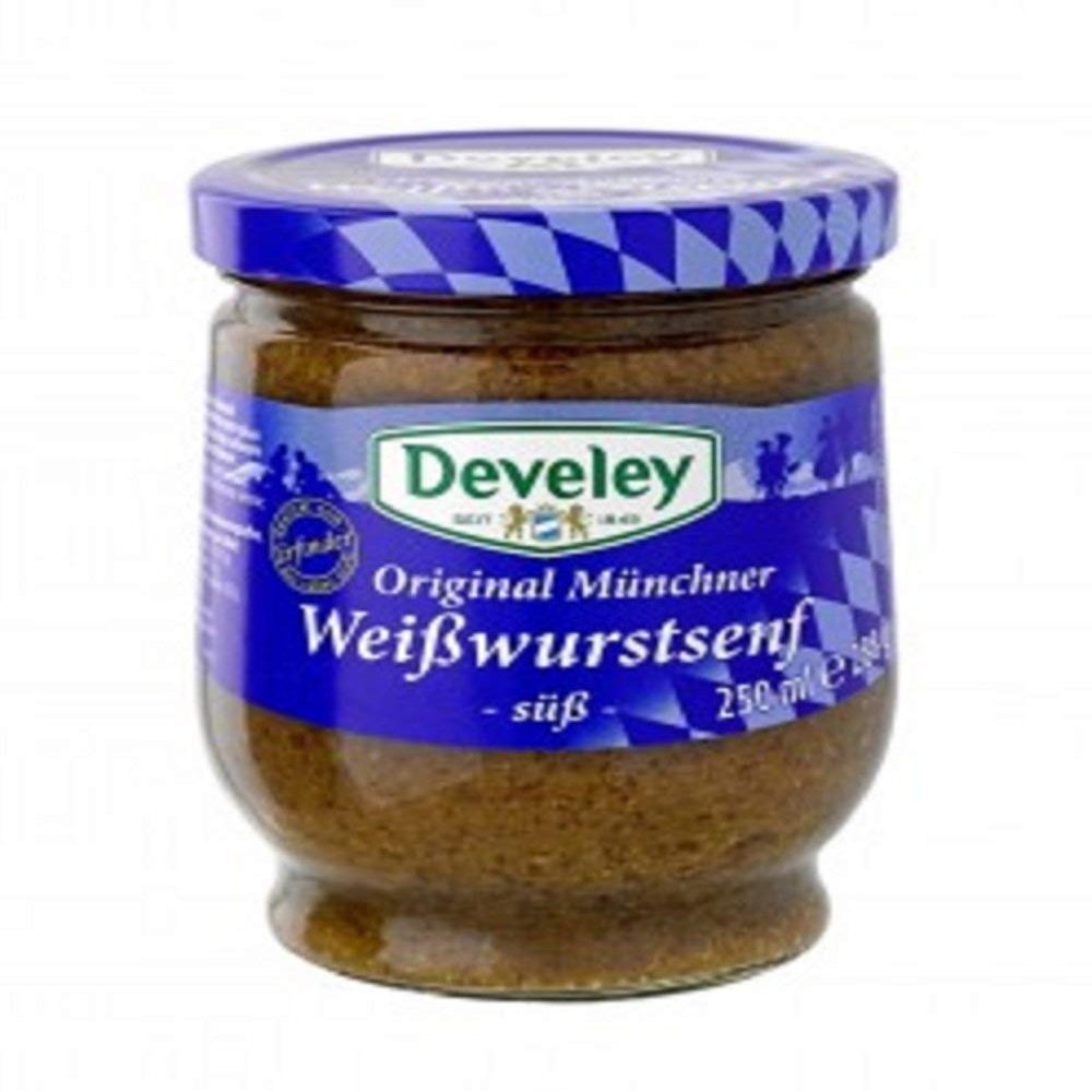 Develey Original Bayern Weisswurst Sweet Mustard 250ml