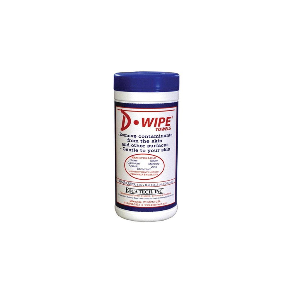 D Lead WT-040 D-Wipe Towels 40 CNT 12/CS