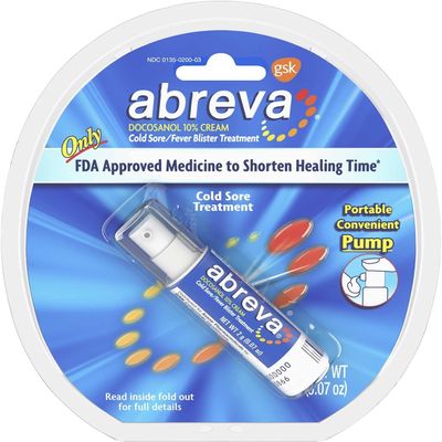 Abreva Cold Sore/Fever Blister Treatment 2g (Pack of 6)