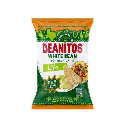 Beanitos - White Bean Chips - Nacho Nation - Case of 6 - 4.5 oz.