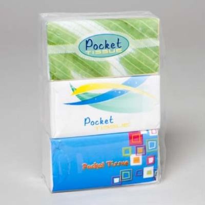 3 Ply Pocket Tissue - 6 Pack (Units per case: 48)4848