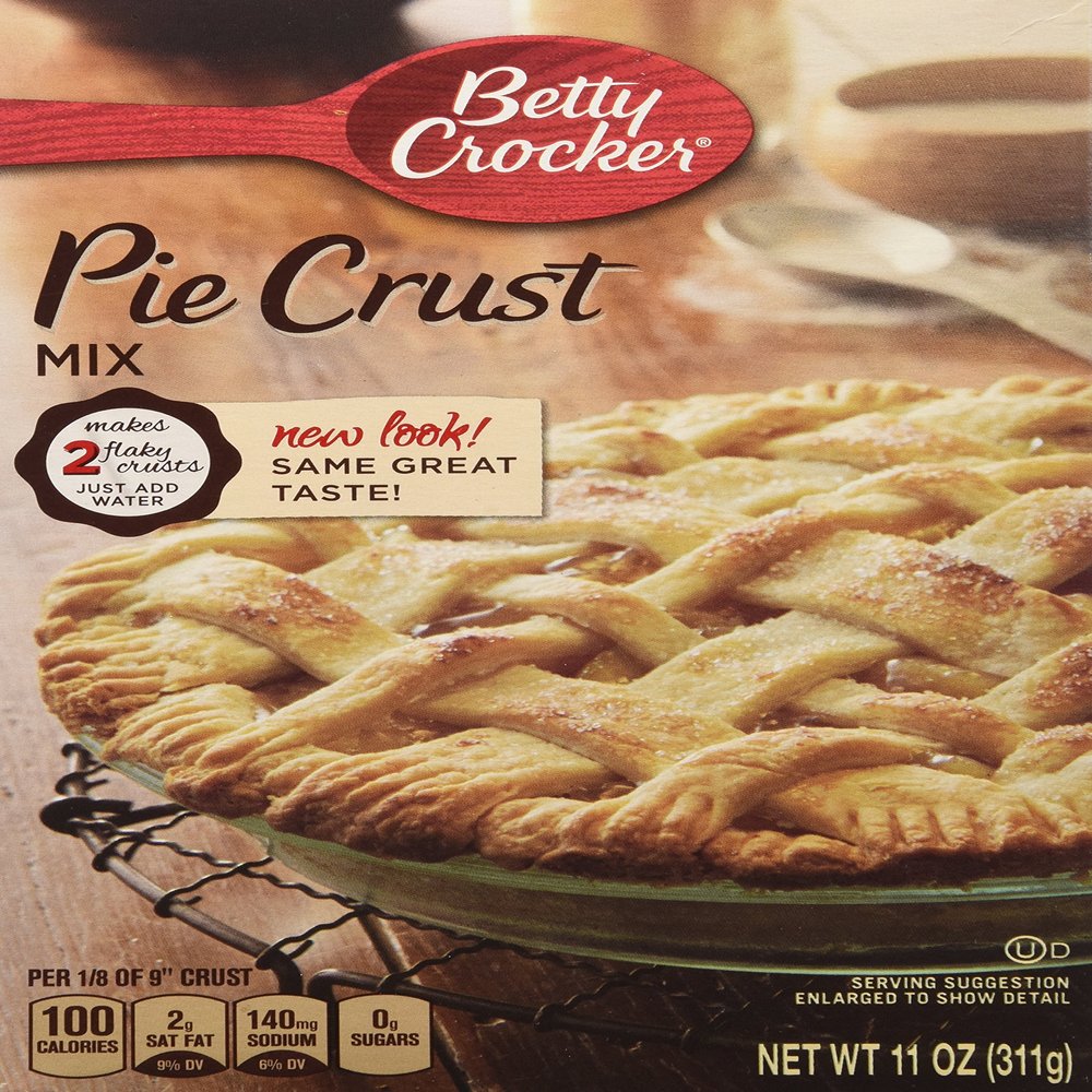 Betty Crocker Pie Crust Mix, 11 oz (3 Pack)