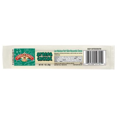 Land O Lakes Mozzarella String Cheese Portion, 1 Ounce -- 168 per case.