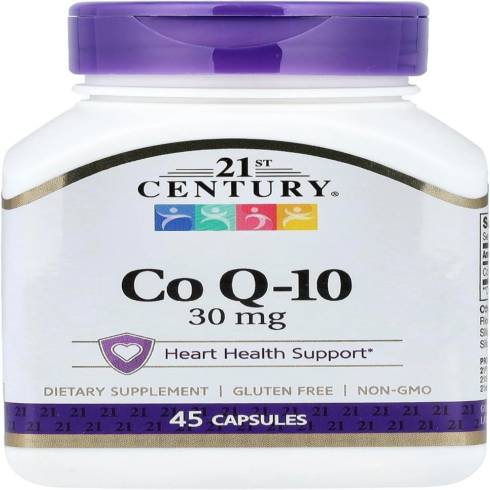 21st Century Healthcare, CO-Q10 30mg 30 CAPS Bonus + 15 CAPS