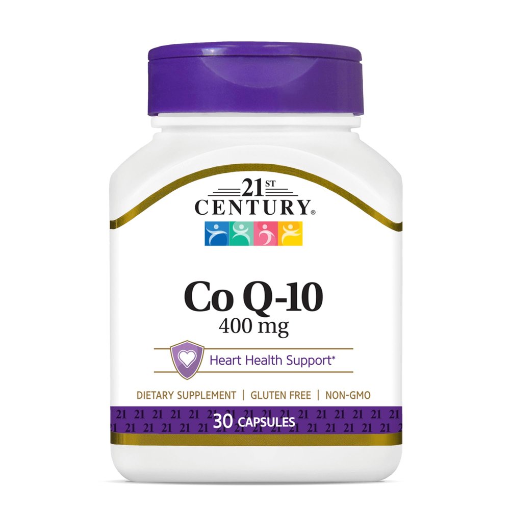 21st Century Healthcare, Co Q-10 400mg Capsules, 30 Count