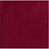 Creative Converting 50-Count Touch of Color Paper Beverage Napkins, Burgundy, 5 x 5" (803122B) view 1