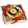 A Gift Inside Festive Holiday Dried Fruit, Nuts & Chocolates Gift Tray view 2