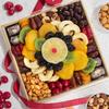 A Gift Inside Festive Holiday Dried Fruit, Nuts & Chocolates Gift Tray view 3