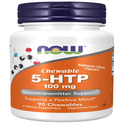 Now Foods 5-HTP 100 mg 90 Chewables