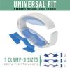 WIESNER Incontinence Clamp - Original Wiesner Male Incontinence Clamp - 3 Adjustable Sizes - Comfort and Confidence All Day Long - Wiesner Clamp - Clamp for Incontinence! view 2