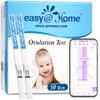 Easy@Home Ovulation Test Strips (50-Pack), FSA Eligible Ovulation Predictor Kit, Powered by Premom Ovulation Calculator iOS and Android APP, 50 LH Tests view 1