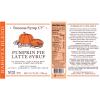 Sonoma Syrup Co. Pumpkin Pie Latte Syrup 12.7 Fl Oz | for Coffee, Latte and Baking | Hand Crafted in the USA view 2