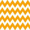 1/8 Sheet ~ Orange Chevron Background Birthday ~ Edible Cake/Cupcake Topper!!! view 1