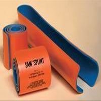1410 Splint Flatfold Sam Aluminum 4.25x18" Foam Orange/Blue Part# 1410 by The Seaburg Co, Inc Qty of 1 Unit
