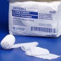 2249 Bandage Conform Roll Non-Sterile Cotton/Poly 6X75" White 6 Per Box Part No. 2249 by- Kendall Company