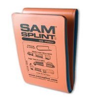 1005 Splint Wrist Sam Aluminum 4.25x9" Foam Orange/Blue 10/Pack Part# 1005 by The Seaburg Co, Inc Qty of 1 Pack