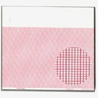 20608594 Paper EKG/ECG Burdick Medi-Trace MC 8.465" RedGrid 1 Per Pack by Kendall Company -Part no. 20608594