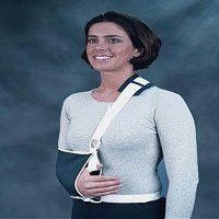 0814-0192 Immobilizer Shoulder Velpeau Cotton Black Small 36" Hook/Loop Part# 0814-0192 by Bird & Cronin Qty of 1 Unit