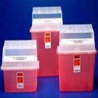 31314886 PT# 31314886- Sharps-A-Gator Trans Red 3Gal Ea by, Kendall Company