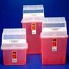 31314886 PT# 31314886- Sharps-A-Gator Trans Red 3Gal Ea by, Kendall Company view 1