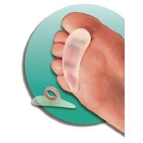 Helps to relieve pressure and pain caused by hammer, claw, and mallet toes. Made of soft silicone the Gel Toe Crest provides maximum comfort and reduces pressure from the toes and metatarsals. Soft Silicone Gel will not bottom out like foam and the r