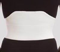 79-89063 Belt Rib Elastic White Small 6" Male Deluxe Part# 79-89063 by DJO, Inc Qty of 1 Unit