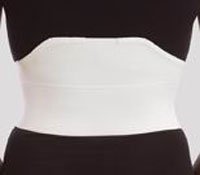 79-89063 Belt Rib Elastic White Small 6" Male Deluxe Part# 79-89063 by DJO, Inc Qty of 1 Unit