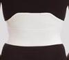 79-89063 Belt Rib Elastic White Small 6" Male Deluxe Part# 79-89063 by DJO, Inc Qty of 1 Unit view 1