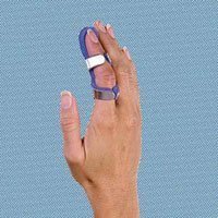 415 Splint Finger Quicky Toad Aluminum Large 3.5" Blue Foam 12/Bg Part# 415 by Frank Stubbs Co Inc Qty of 1 Bag