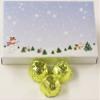 Scott's Cakes Milk Chocolate Chocolate Cream Filling Candies with Chartreuse Foils in a 1 Pound Winter Wonderland Box view 1